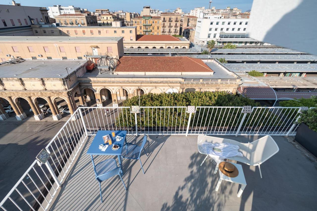 Attico 37 - Suite Con Terrazza Privata E Cucina Palermo Exterior foto